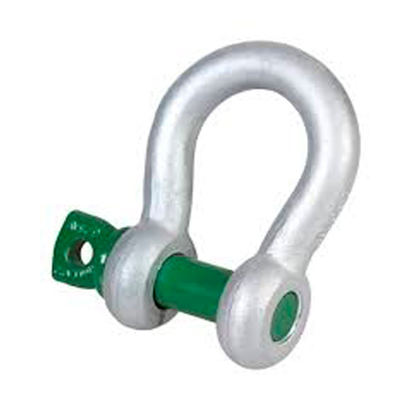 Sjækel H galvaniseret Green Pin m/øjebolt