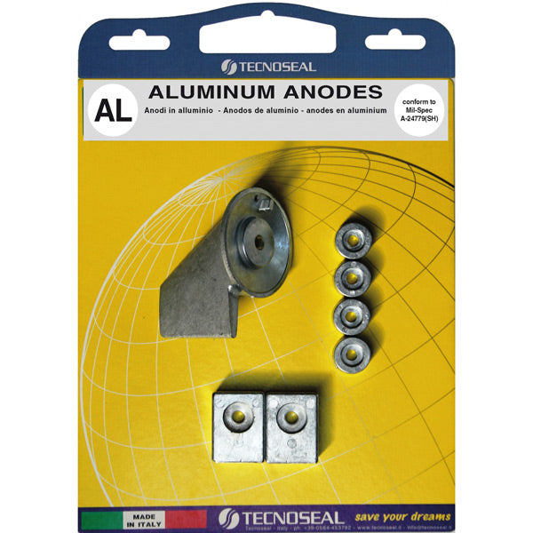 CMSZ4050KITA Kit anodes alu MARTYR moteurs hors-bord SUZUKI DF40 DF50