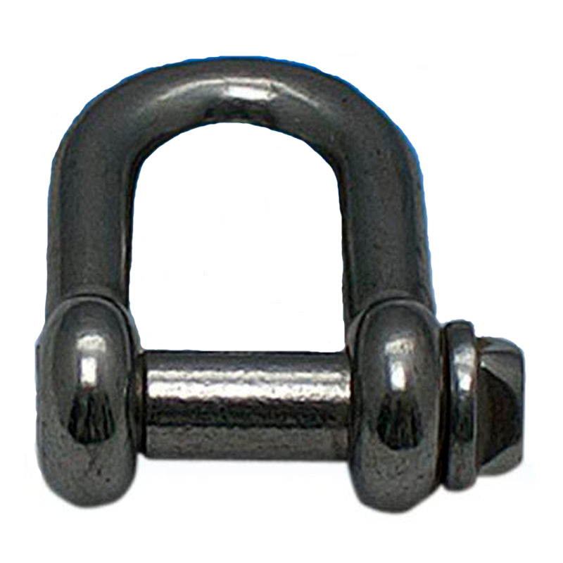 Sjækel D rustfri m/firkantet bolthoved