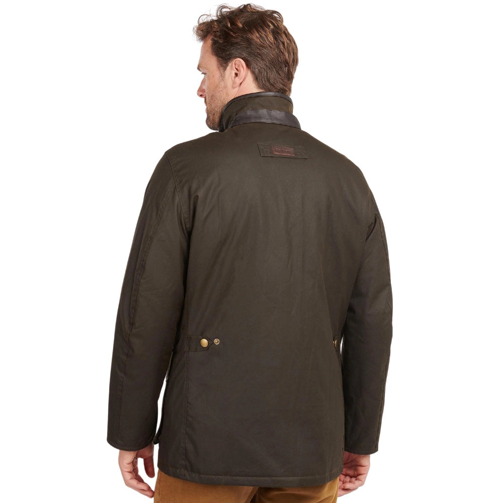 Barbour M Hereford Wax Jacket Olive