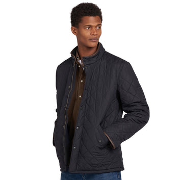 Barbour M Powell Quilt Navy