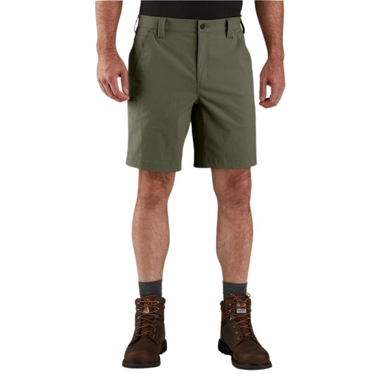 Carhartt M Force Relaxed Fit Lightweight Ribstop Work Short Army