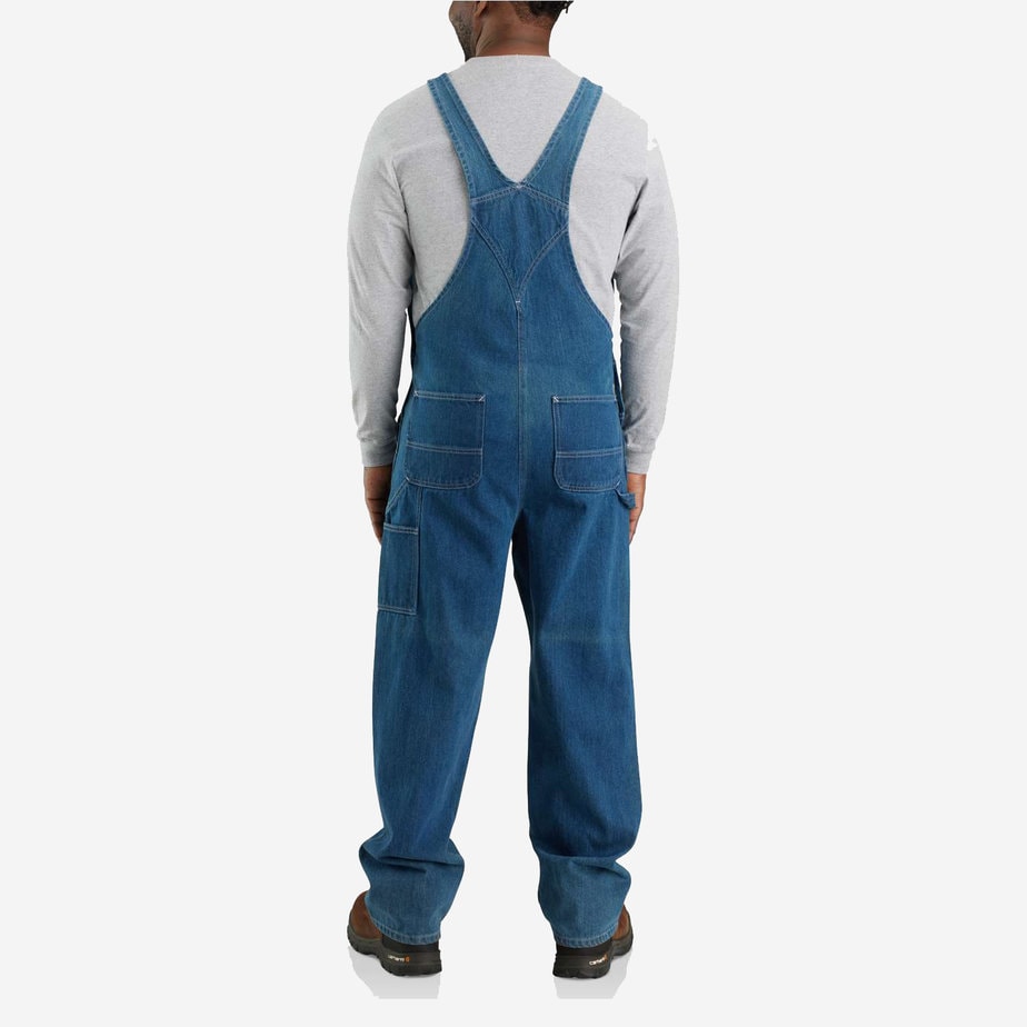 Carhartt M Denim BIB Overalls Blå