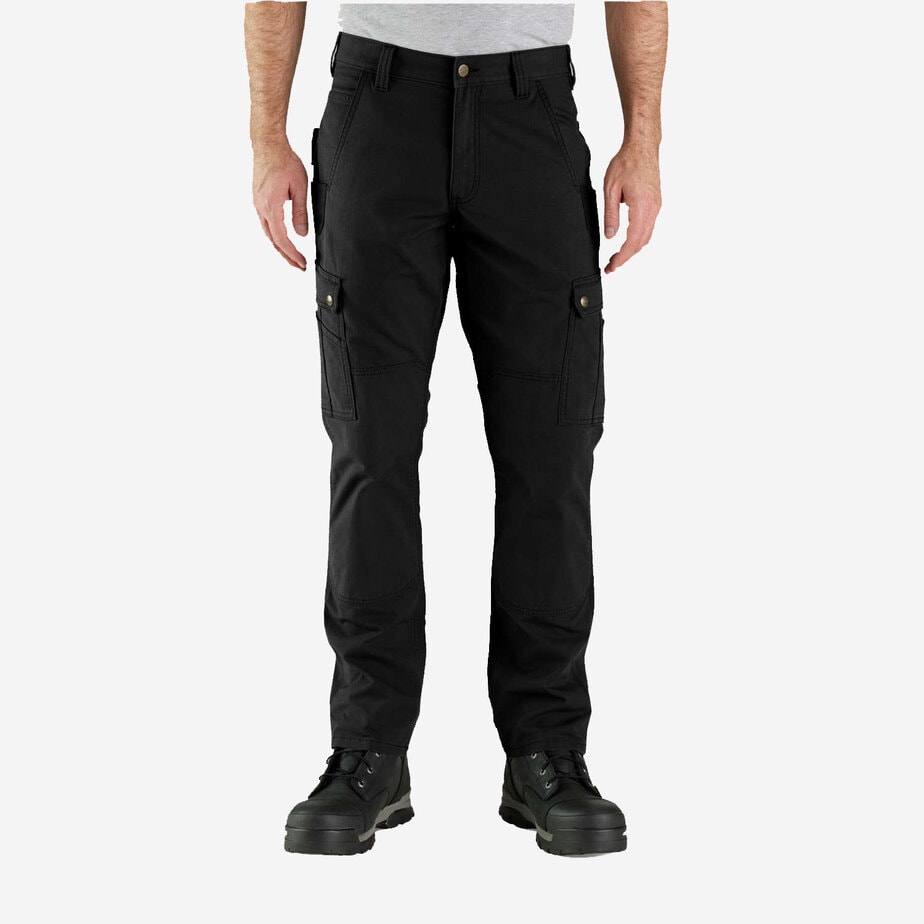 Carhartt Rugged Flex Relaxed Fit Ripstop Cargo Pants Sort