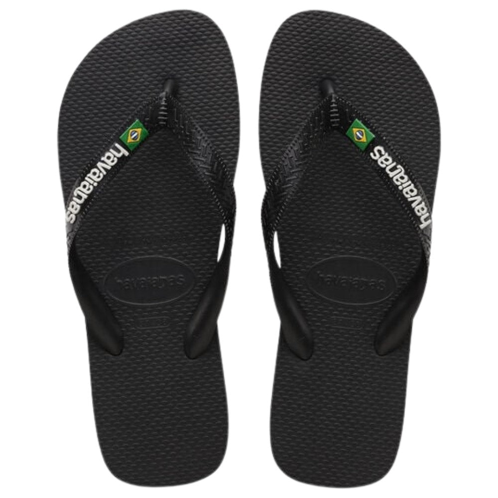 Havaianas Klipklappere - Hav Brasil Logo Klip Klappere i Navy Blue