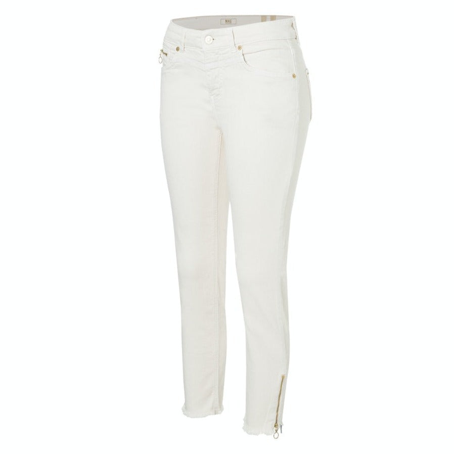 MAC W Rich Slim Chic Jeans Antique White