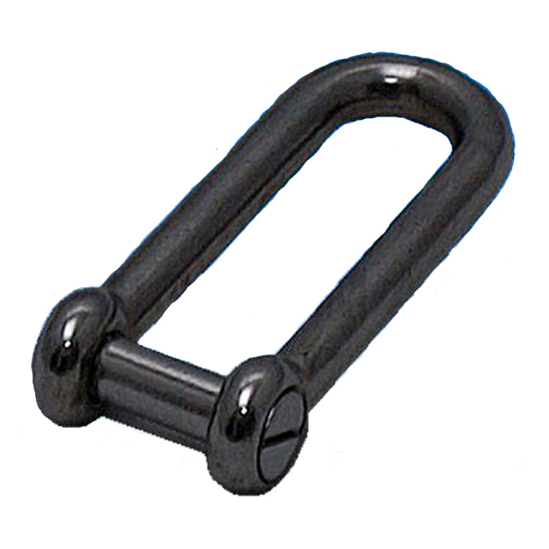 Sjækel D rustfri m/kærvbolt lang