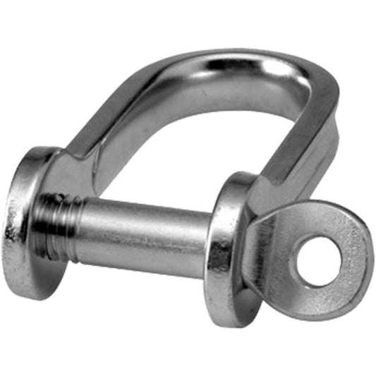 D-Sjækel med Øjebolt, Rustfri - Havhøkeren