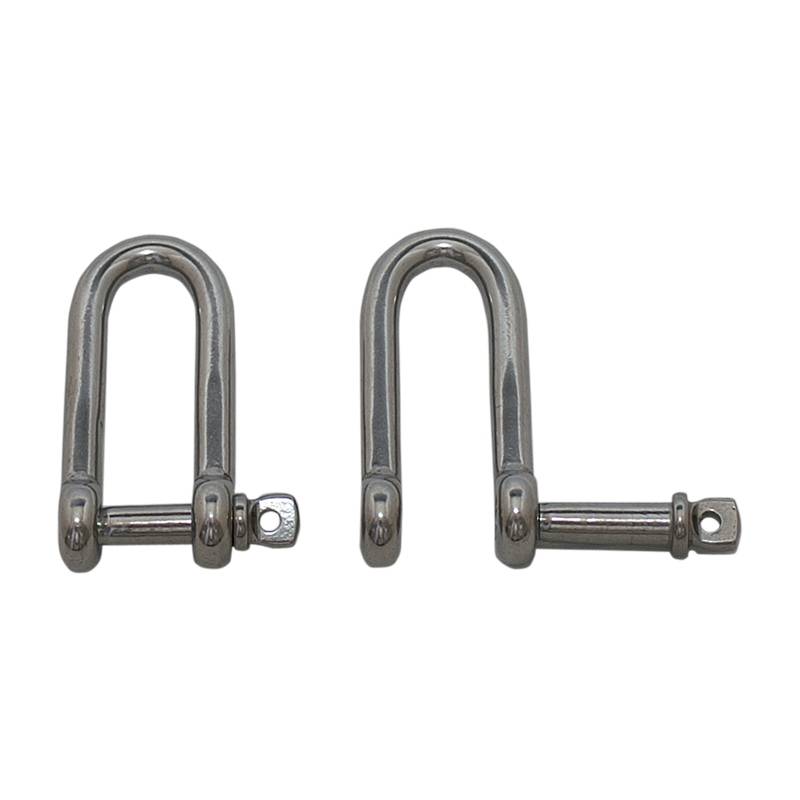 Sjækel Rustfri A4 Lang Model med Fuld Åbning "Captive pind"