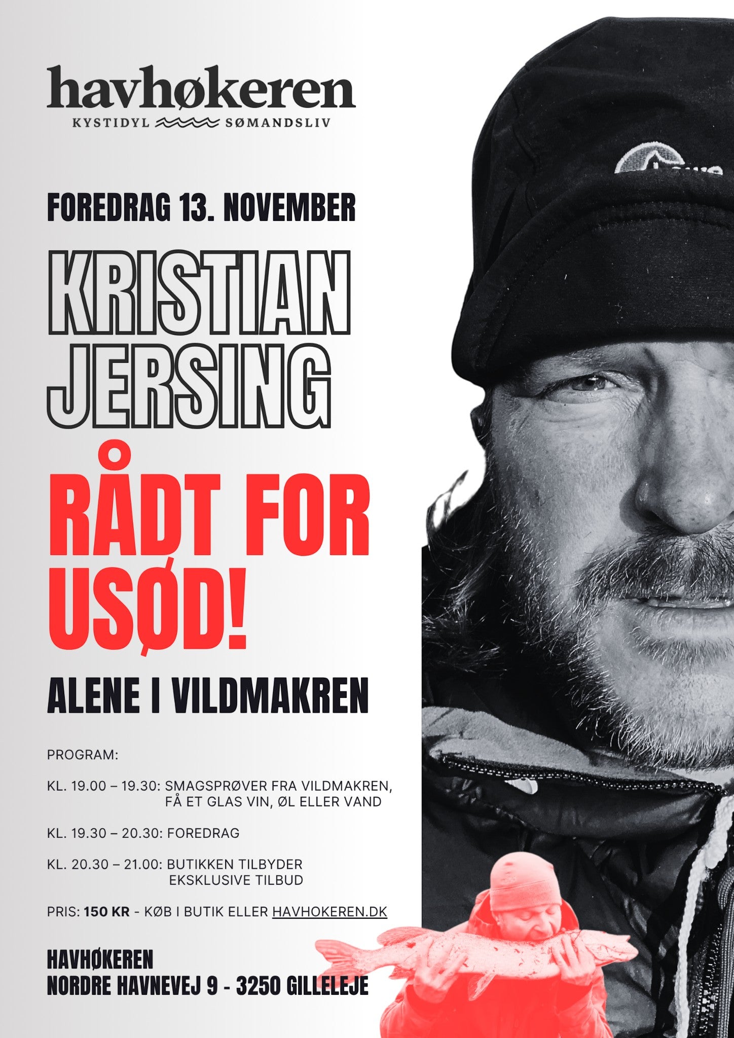 Foredrag med Kristian Jersing – Rådt for usød - (13. November)