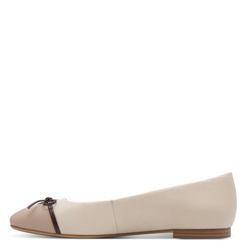 Tamaris Touch-It Woms Ballerina Ivory Comb