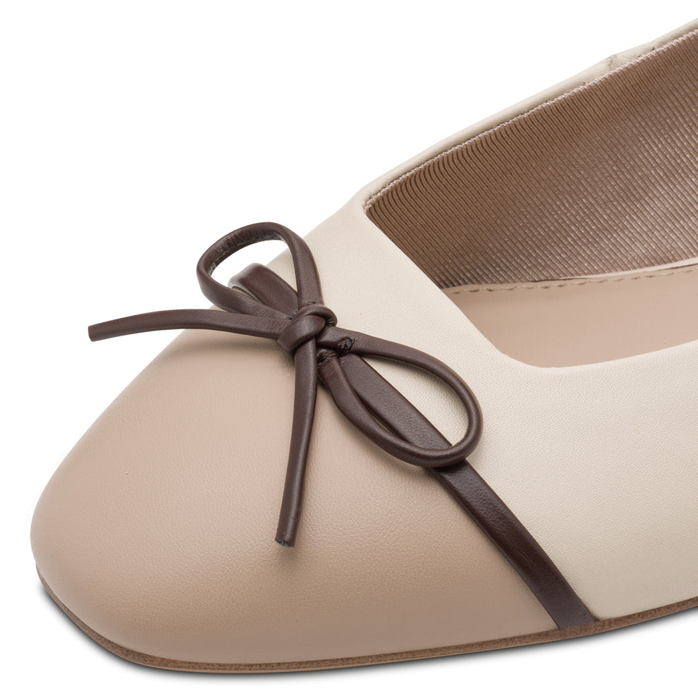 Tamaris Touch-It Woms Ballerina Ivory Comb