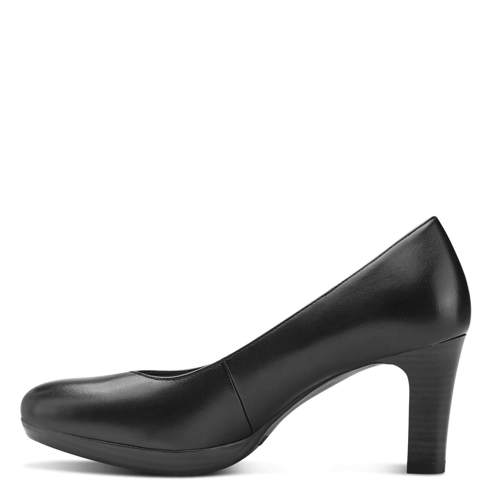 Tamaris W Sko m hæl Black