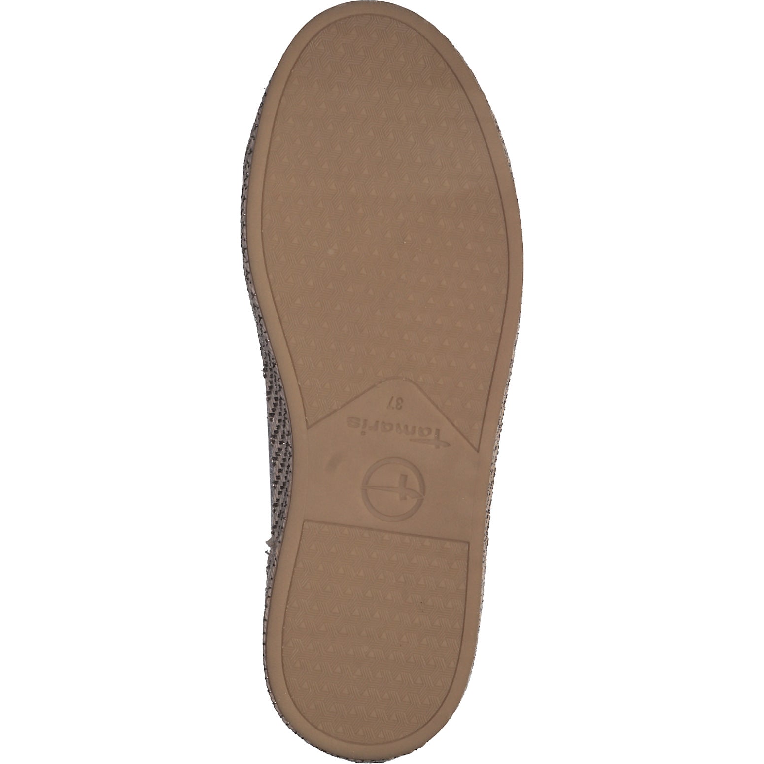 Tamaris W Sneaker Med Guld Detaljer Hvid