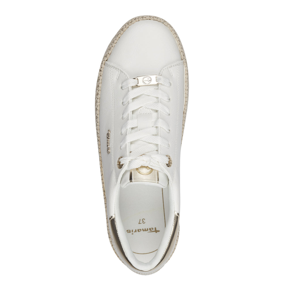 Tamaris W Essentials Lace Up White Gold