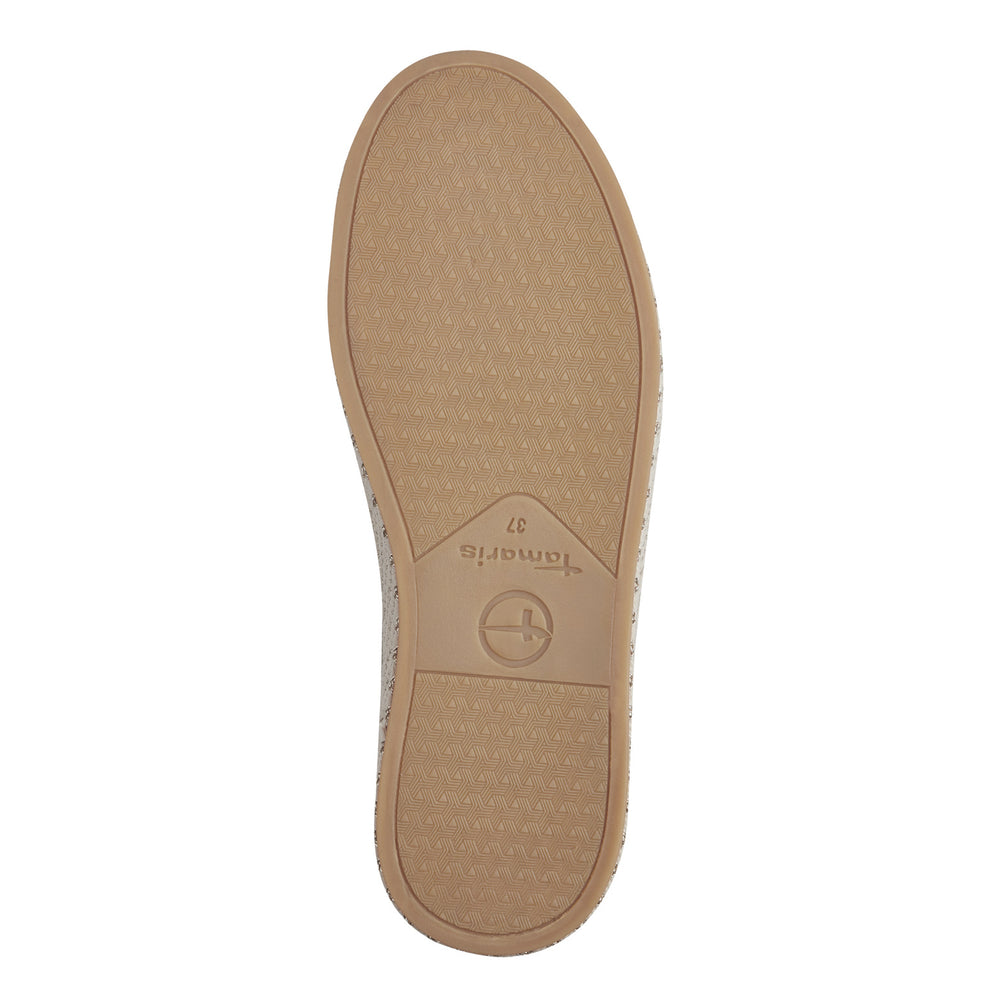 Tamaris W Sneaker Med Guld Detaljer Sage