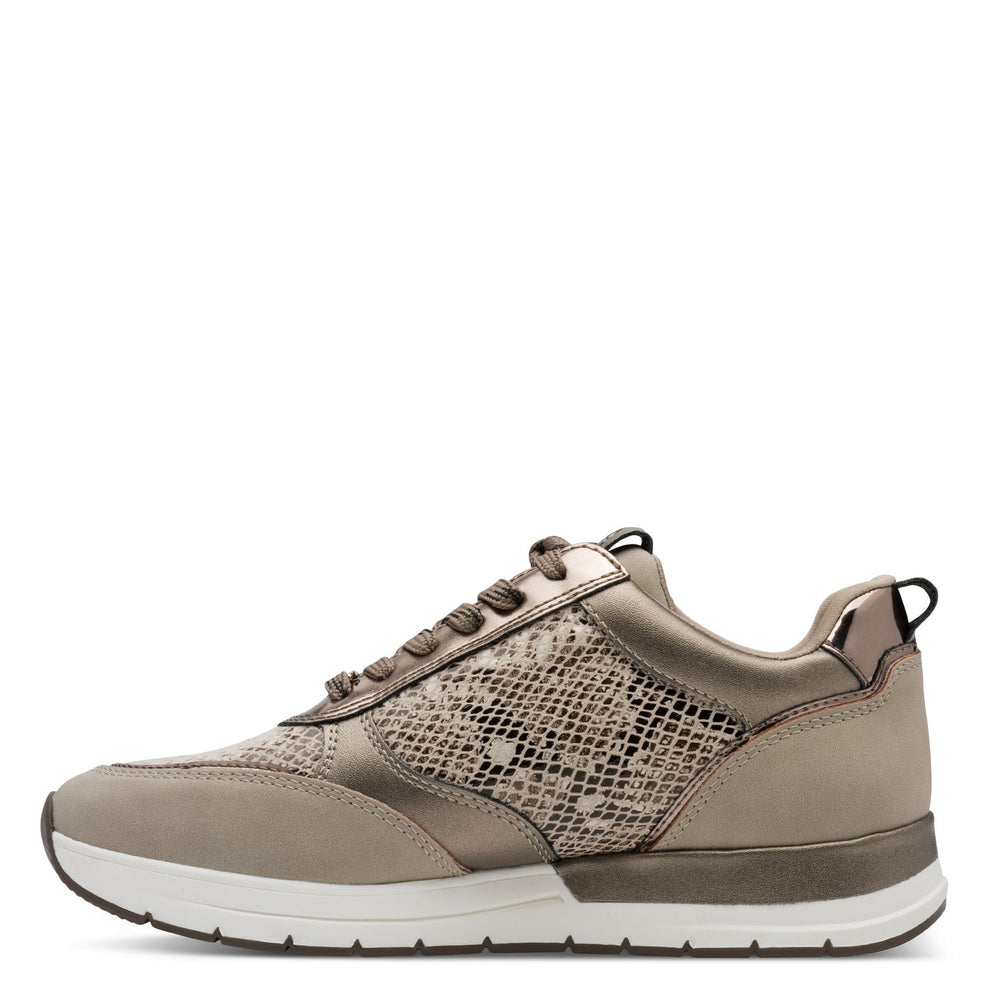 Tamaris W Sneaker Taupe Snake