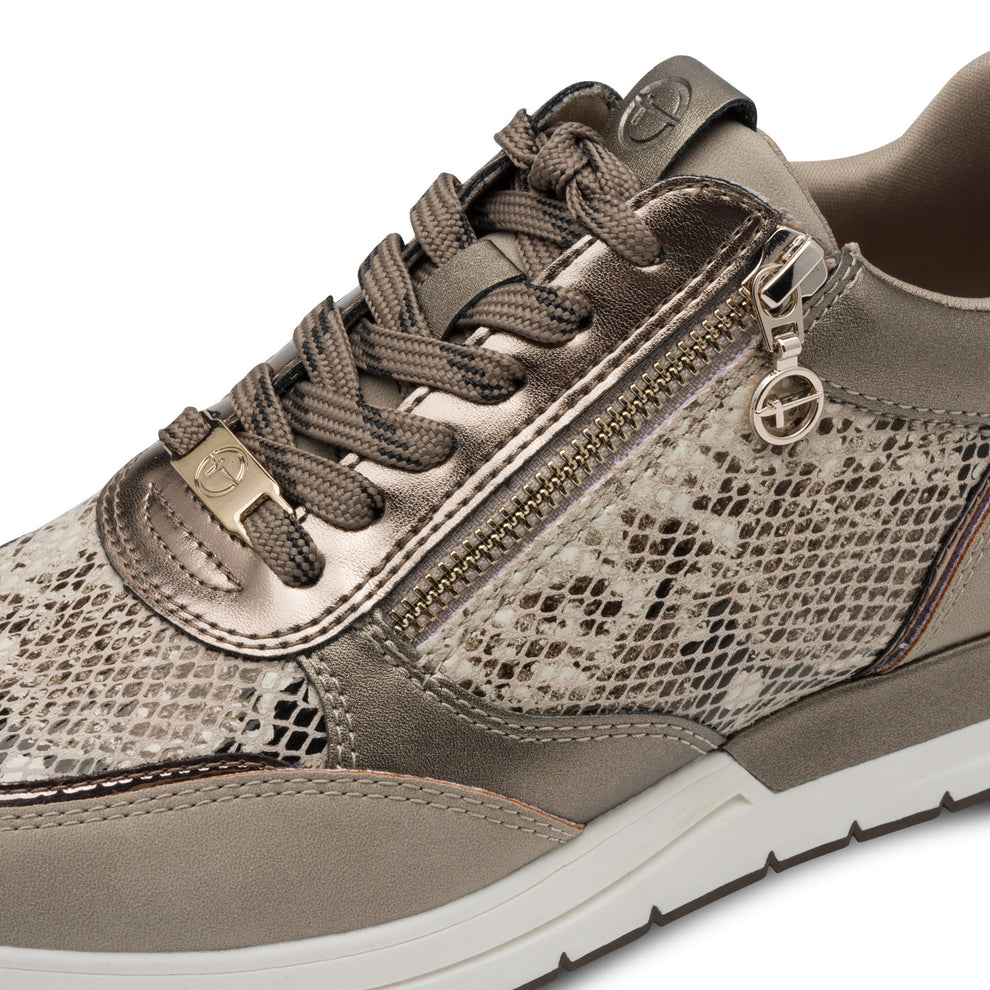 Tamaris W Sneaker Taupe Snake
