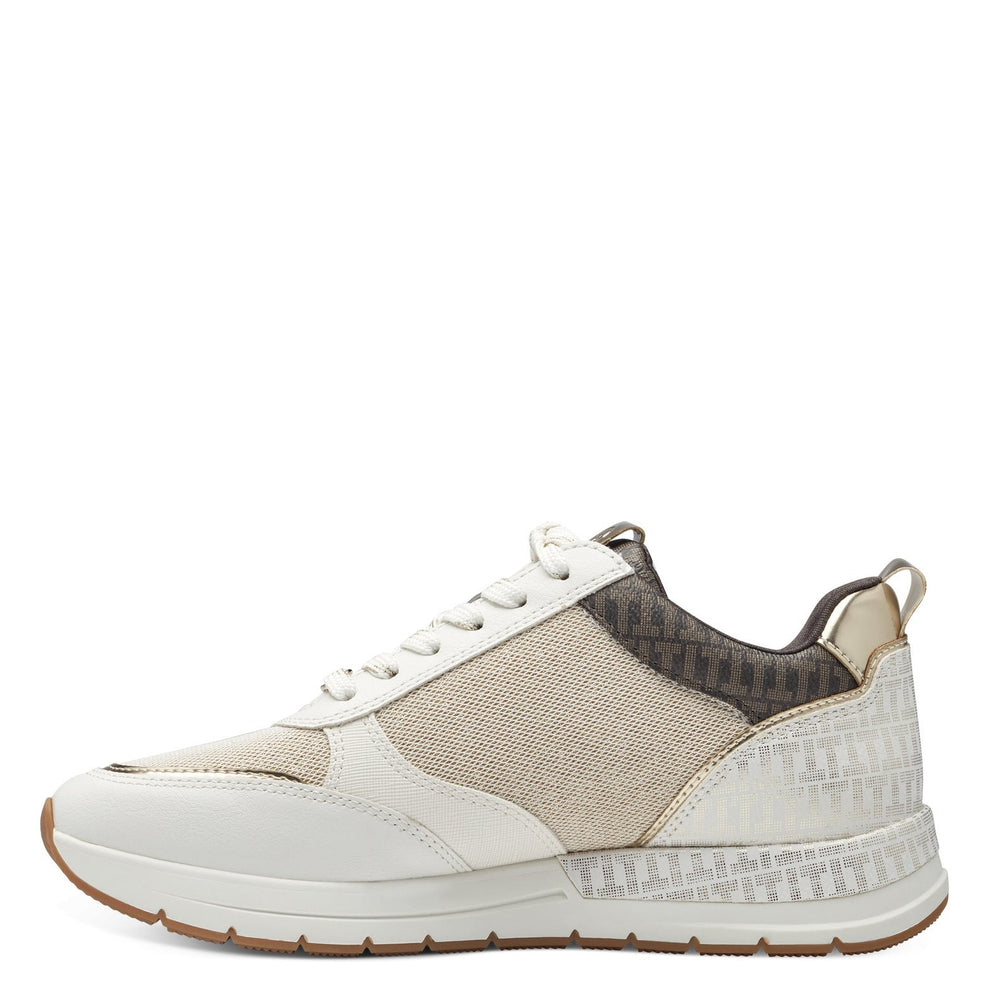 Tamaris W Essentials Sneaks Ivory Comb