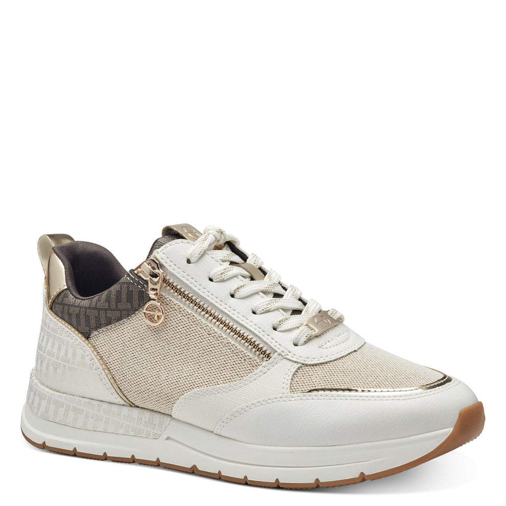 Tamaris W Essentials Sneaks Ivory Comb