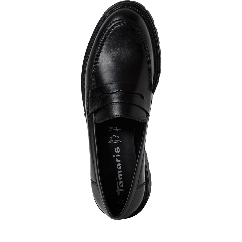 Tamaris W Loafer Black Leather