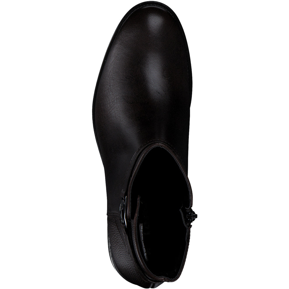Tamaris W Essentials Støvle m Struktur og Rem Brown