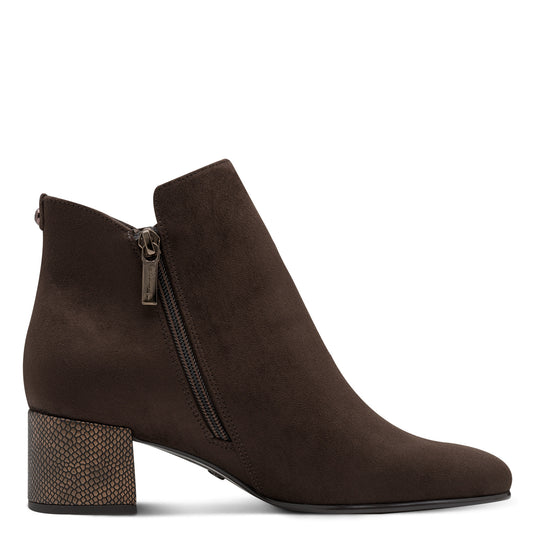 Tamaris W Ankelstøvler Mocca Comb