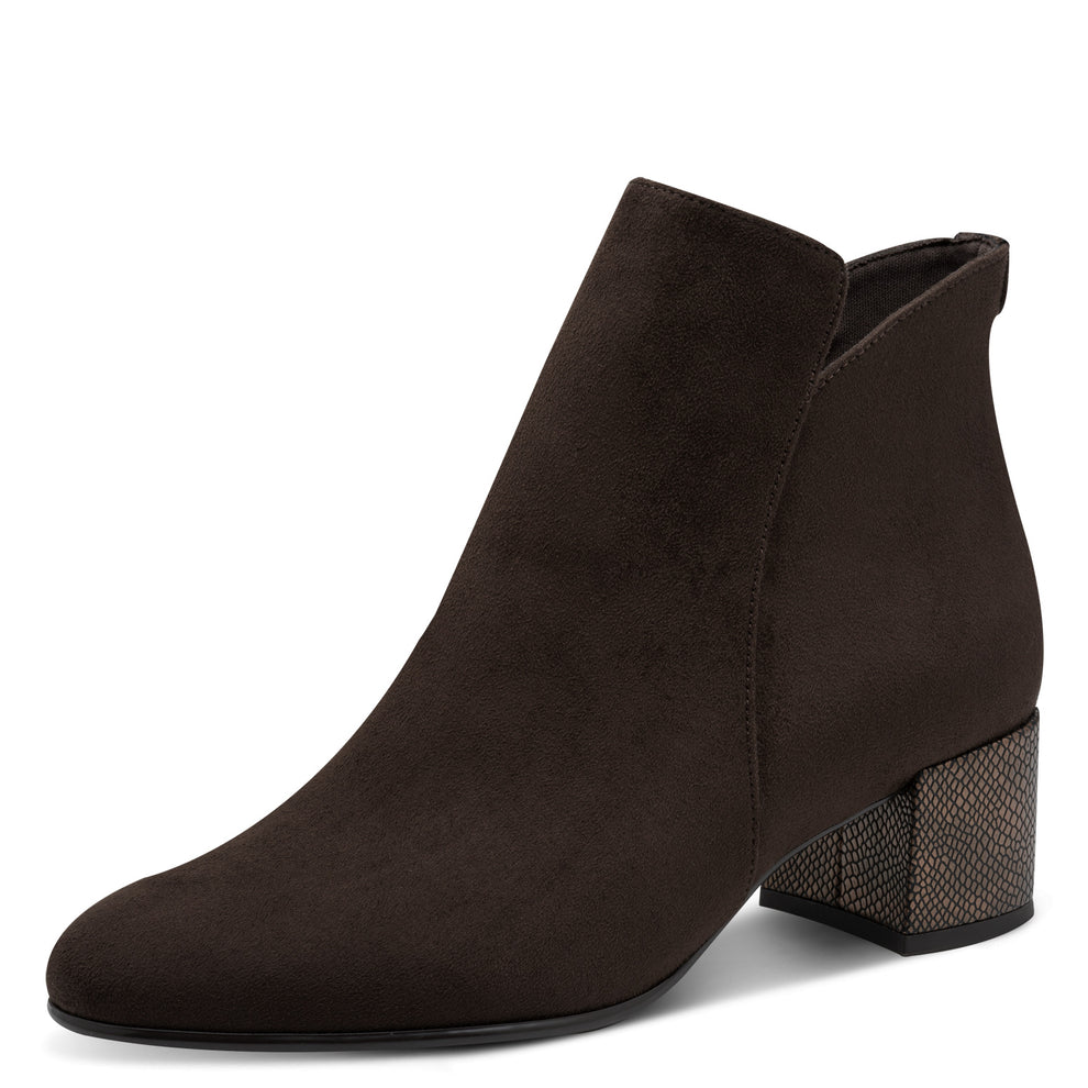 Tamaris W Ankelstøvler Mocca Comb