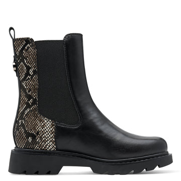 Tamaris W Støvle Black Snake