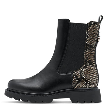 Tamaris W Støvle Black Snake