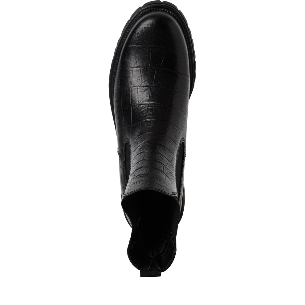 Tamaris W Støvle Black Croco