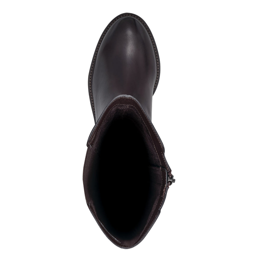 Tamaris W Knælang Støvle Mahogany