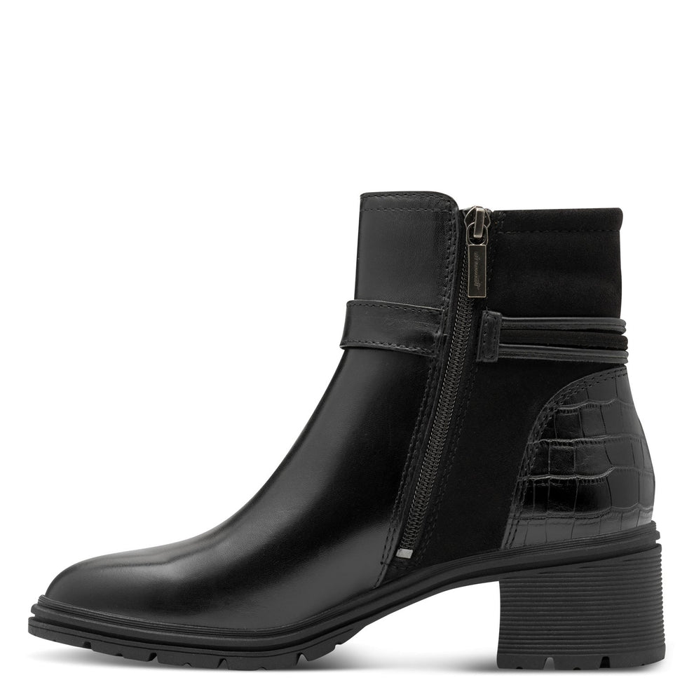 Tamaris W Støvle med Detaljer Black