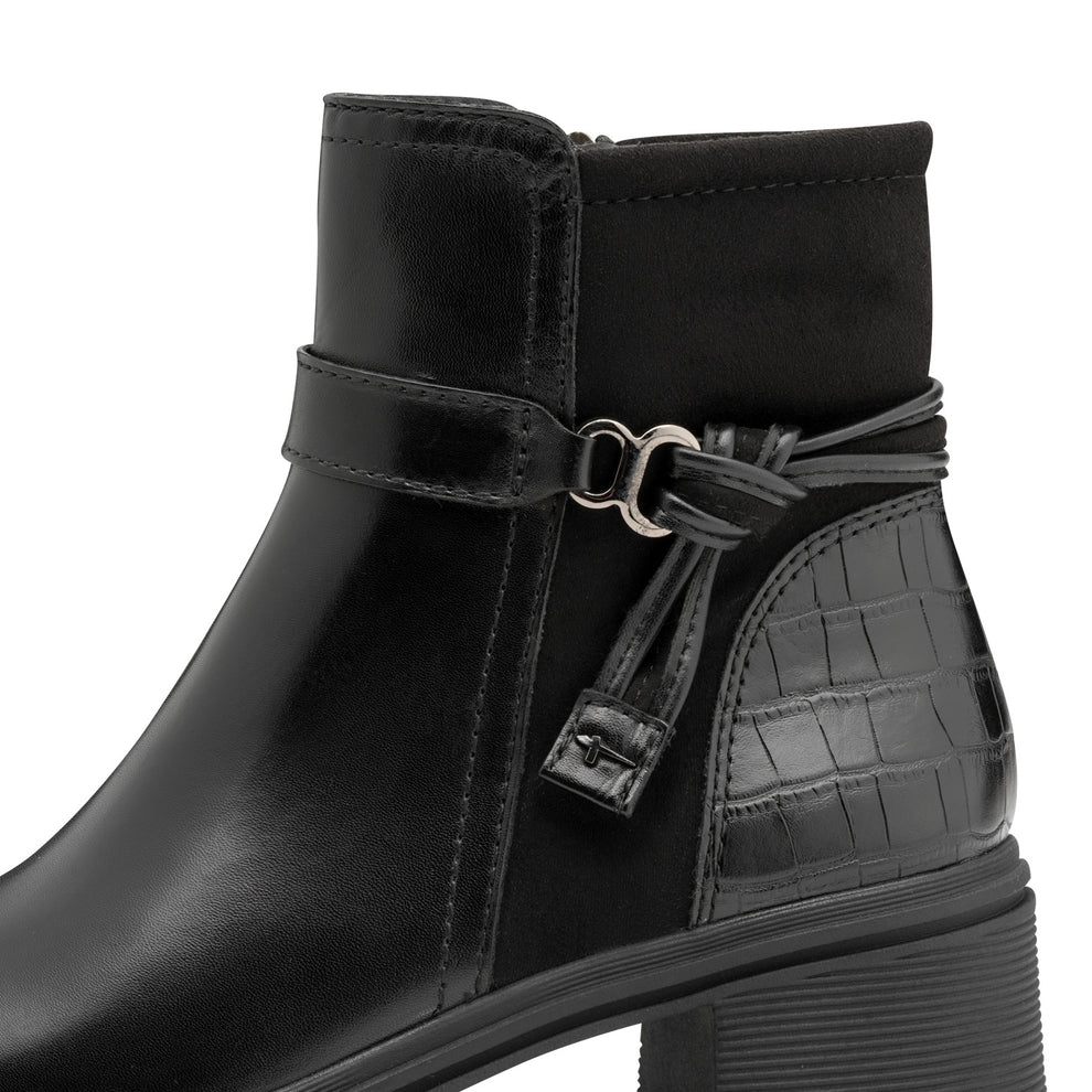 Tamaris W Støvle med Detaljer Black