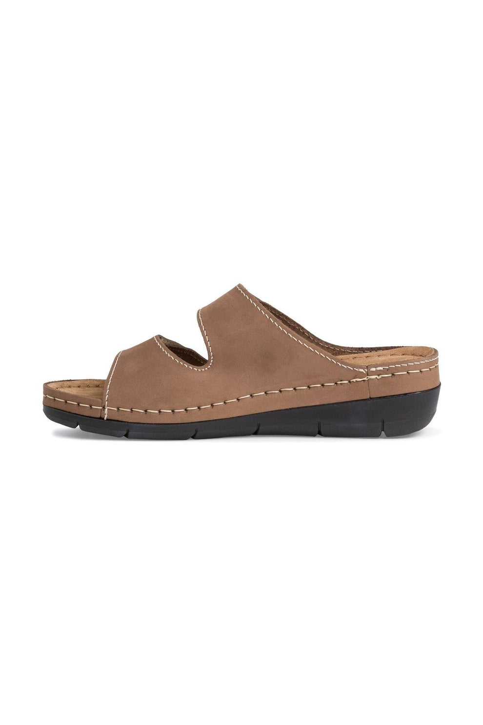 Tamaris W Sandal Med Velcro Taupe