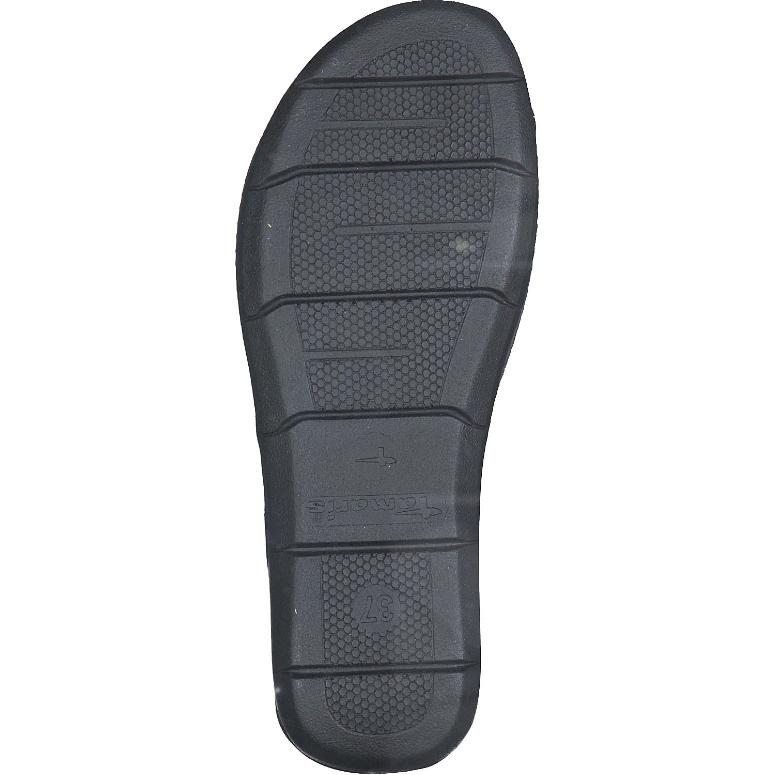 Tamaris W Slipper med Velcro 27510 Sort