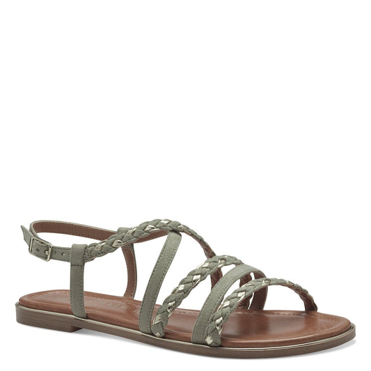 Tamaris W Sandal m Gulddetaljer Sage
