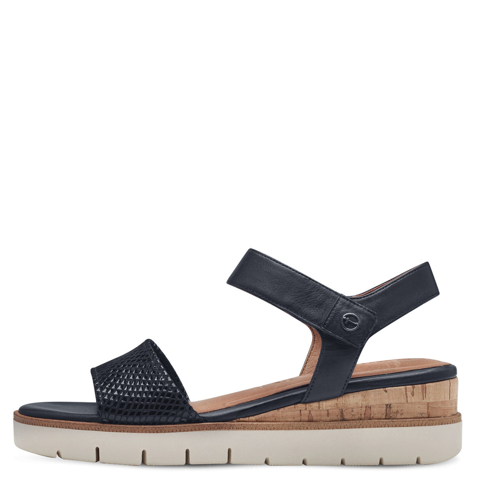 Tamaris W Sandal med Hæl Navy
