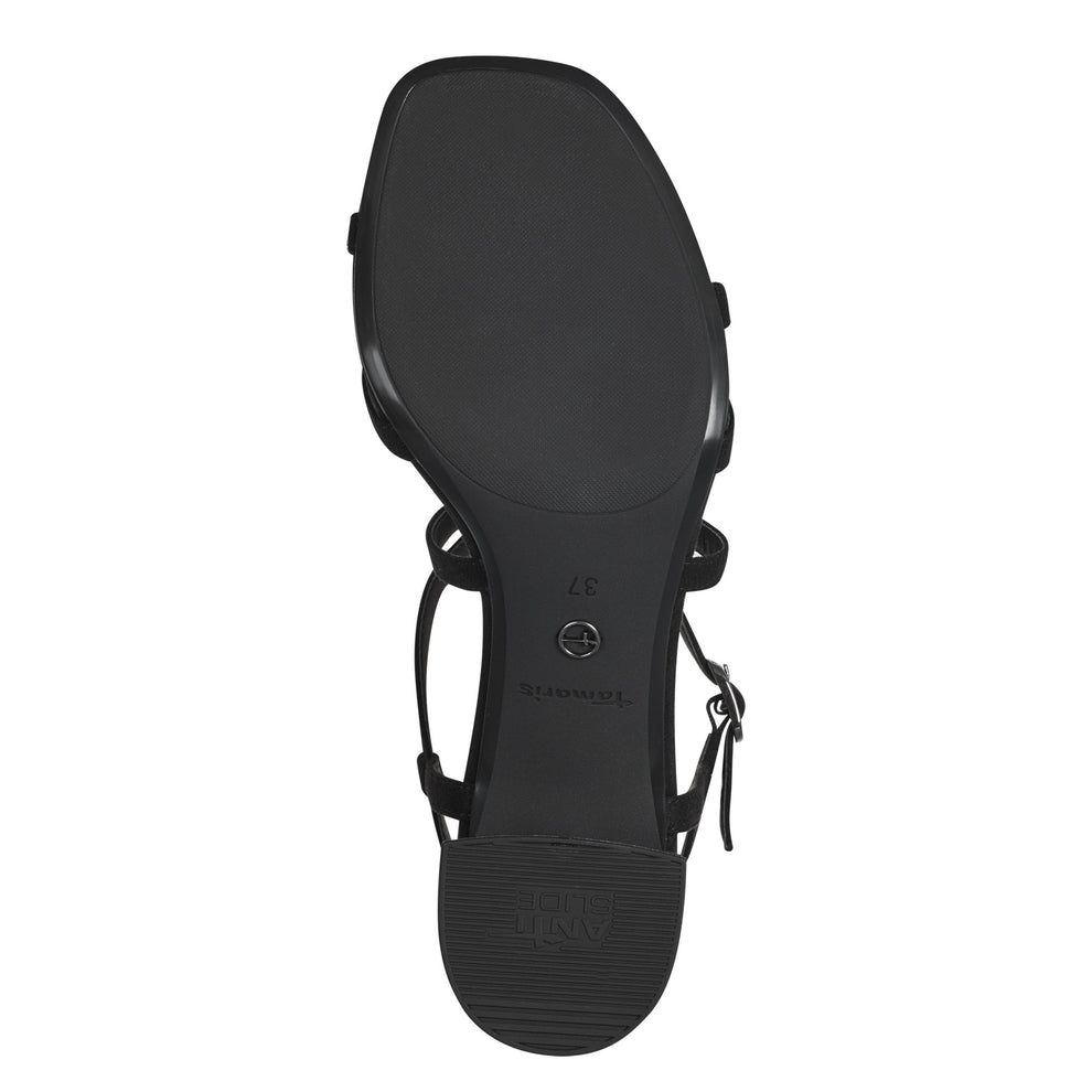 Tamaris W Sandal med Krydsremme Sort