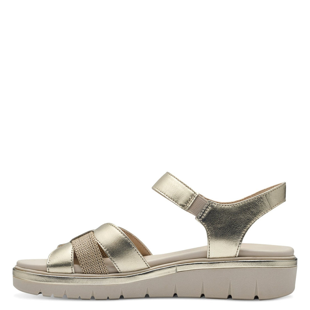 Tamaris W Plateau Sandal Light Gold