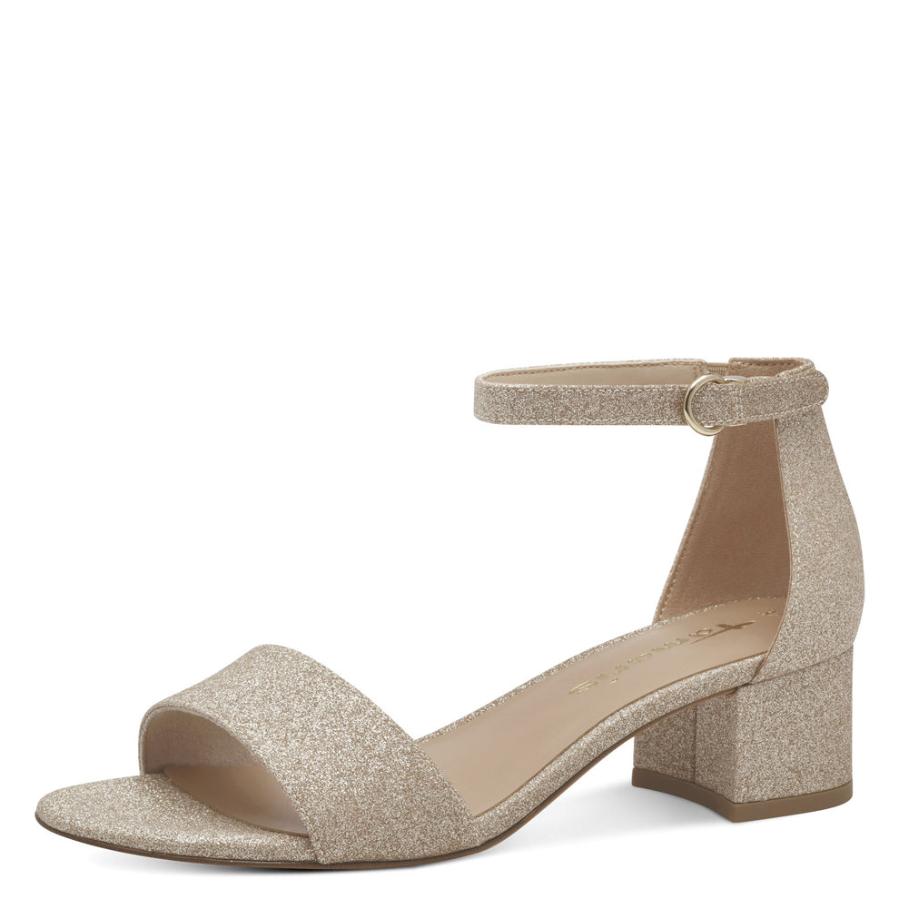 Tamaris Essentials Sandals Light Gold Glam