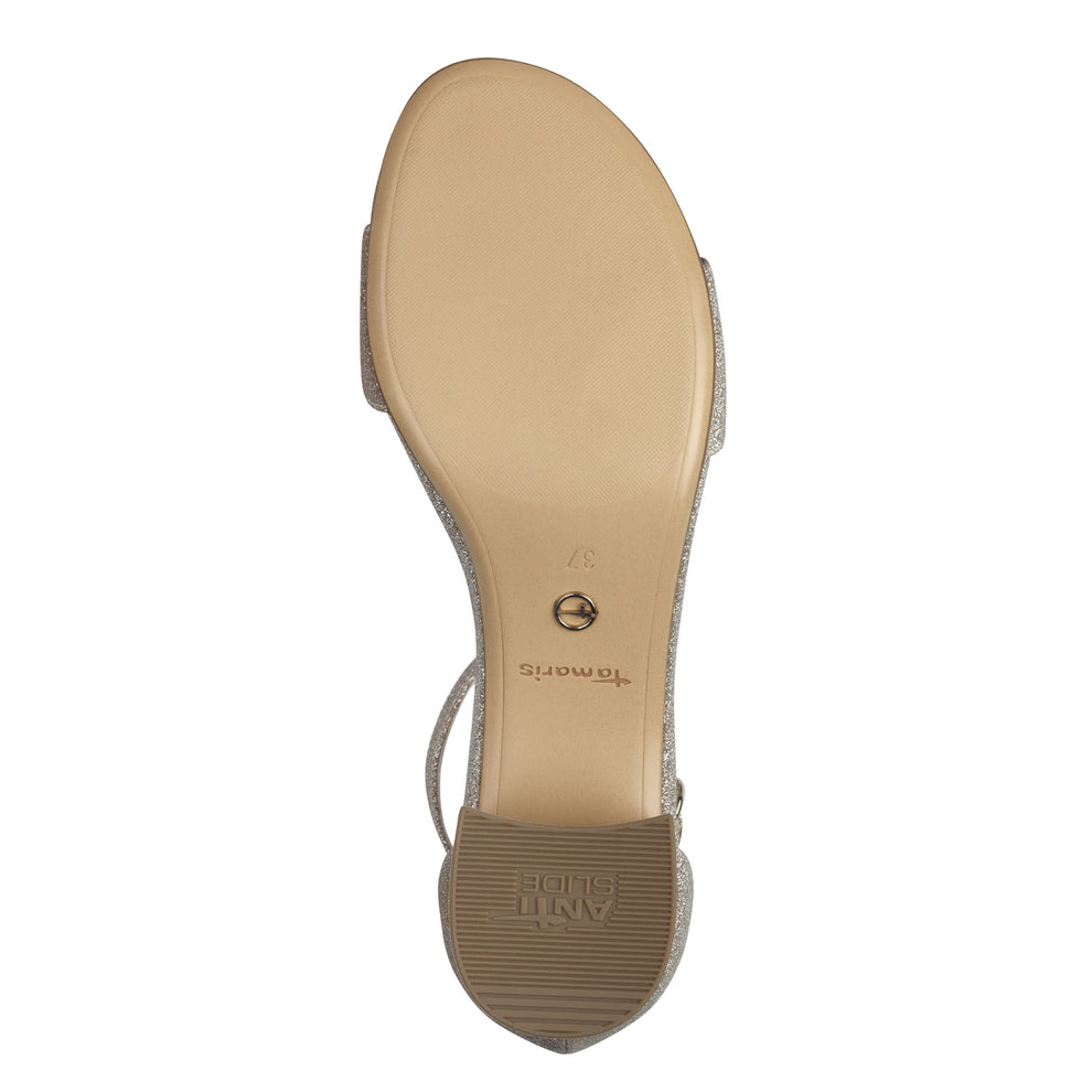 Tamaris Essentials Sandals Light Gold Glam