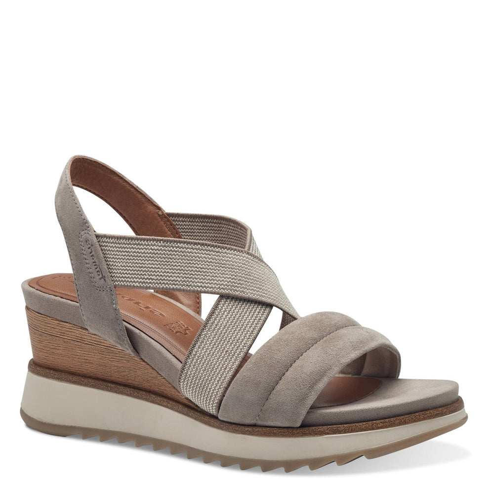 Tamaris W Sandal m Hæl Mud