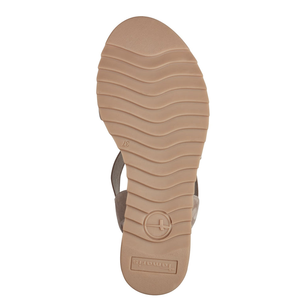 Tamaris W Sandal m Hæl Mud
