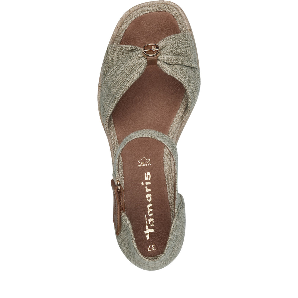 Tamaris W Sandal med Hæl Nature