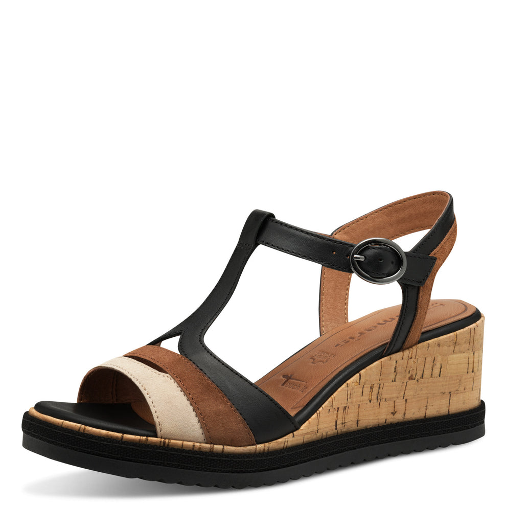 Tamaris Sandals Black Comb
