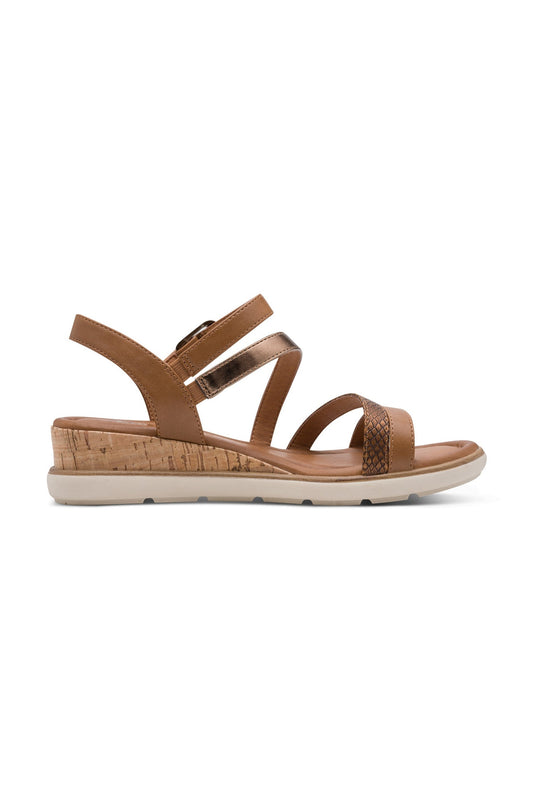 Tamaris Essentials Touch-It Women Sandals Cognac