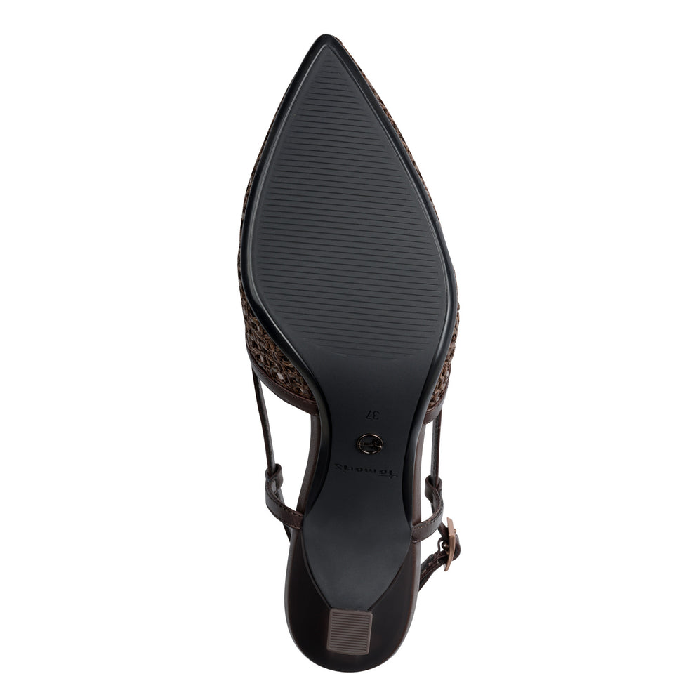 Tamaris Touch-It Sling Højhælede Sandaler Mocca