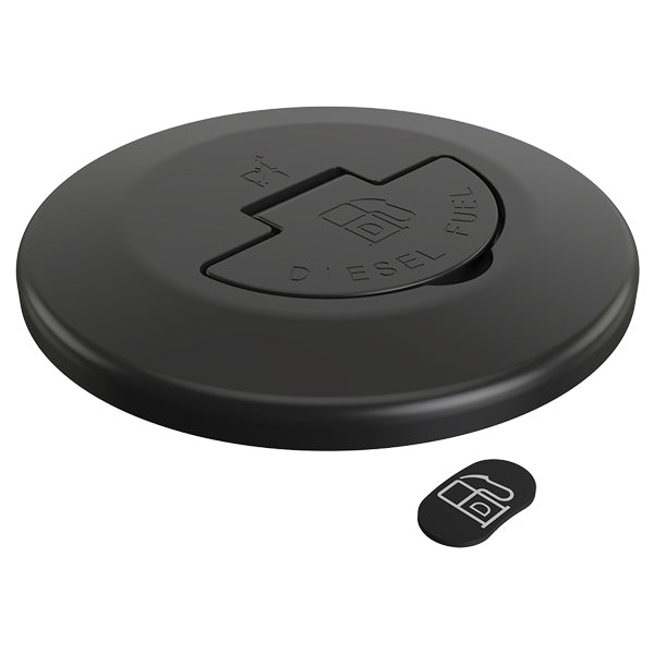 Roca låg til dækspåfyldning sort, diesel