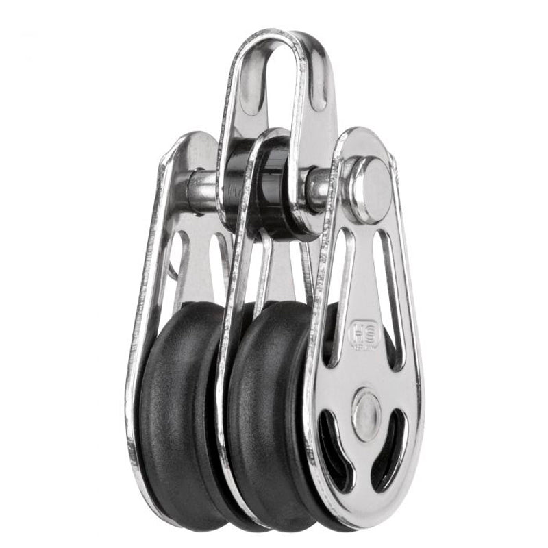 Blok rustfri 2-sk. m/bøjle